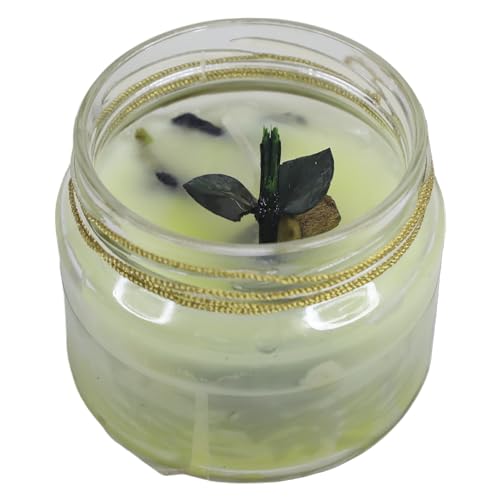 Alluring Artsy Alluring Candle for Home Decor | Long Lasting | for Gifting (Transparent, Single Piece)