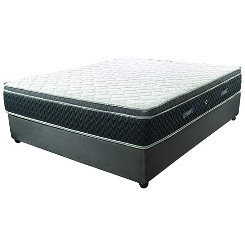 Relaxwell Mattresses Majestic ET - Foam with Euro Top Foam Mattress with Two Free Pillow for Your Comfort Night