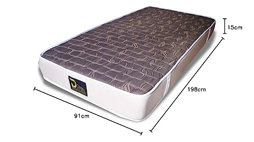 Deep Rest Ortho Bonnel Spring Foam Mattress Medium Comfort - (78 X 36 X 6 Inches)