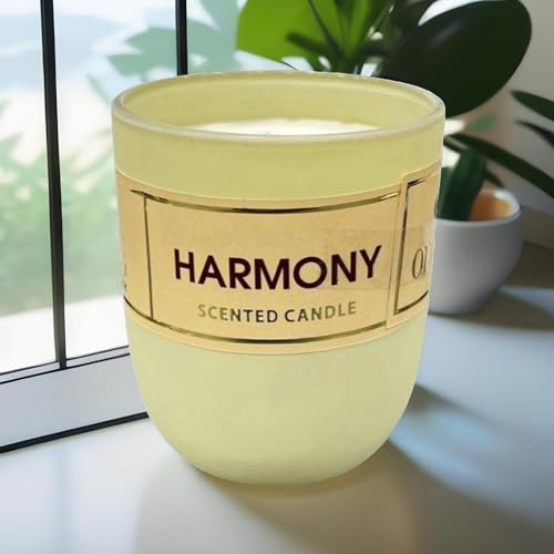 The Decor Affair 1 Pcs Scented Tea Light Candles for Relaxation | Long-Lasting Scented Tea Lights with Unique Fragrances for Creating a Serene | Unique Gifts Ideal. (Harmony Fragrance)