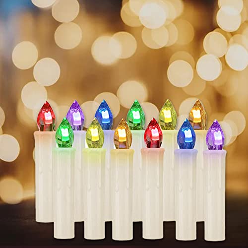 ATORSE® 10 Led Electric Flameless Window Candle Lights Remote Control Wedding Decor