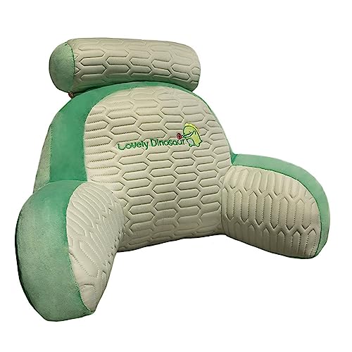 CALANDIS® Support Pillow Washable Cartoon Bed Back Cushion for Office Bedroom Dormitory Dinosaur | 1 Plush Pillow