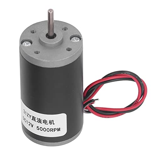 Ubersweet® Permanent Magnet Motor, Wide Application Electric Motor Accessory Aluminum Large Torsion Low Noise for Light (5000RPM)