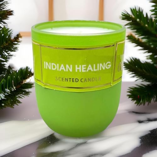 The Decor Affair 1 Pcs Tea Light Candle with Indian Healing Fragrance, Ideal for Home and Occasion Ambiance, Long-Lasting Aromatic Elegance, Unique Gift for Loved Ones, Handcrafted Excellence.