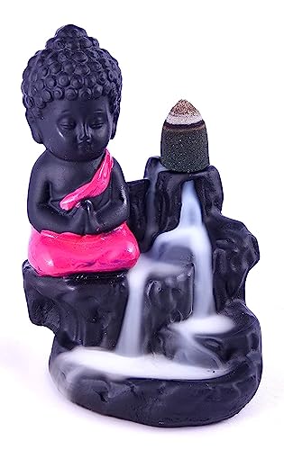 Divine Nirvana Buddha Smoke Fountain Kit with 10pc Heavenly Smoke Cones - Experience Blissful Tranquility