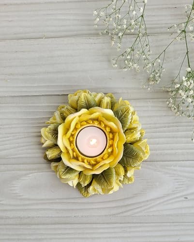 The Yellow-Rose Candle