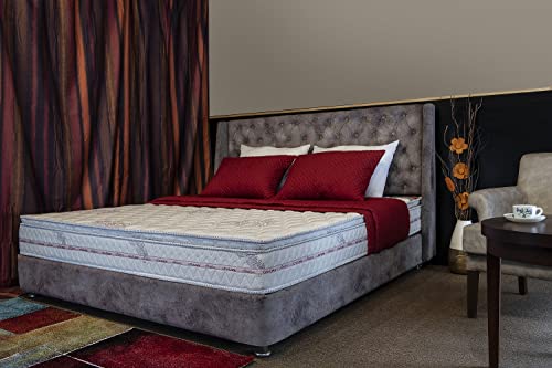 UNILUXX Lavissho Multi Layered and Ultra Soft Foam Mattress for Home(Off White) (78"x36"x250MM)