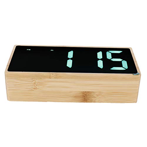 Desk Clock, Silent LED Clock for Bedroom for Home