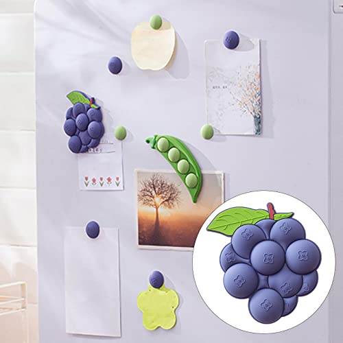 CALANDIS® Fridge Magnets Home Decor Novelty Cute Fridge Paper Holder Kitchen Style B | 1Pc Fridge Magnets