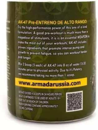 AK-47 Pre workout Supplement BCAA (150, Fruit punch Flavour)