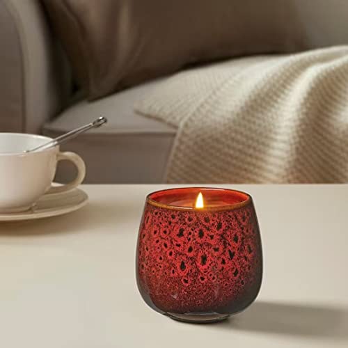 Digital Shoppy Scented candle in container, Winter apples/red, 8 cm (3 ¼ ")