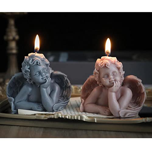 CALANDIS 3D Cute Candle Decorative Candle Bathroom Birthday Holiday Gifts Brown