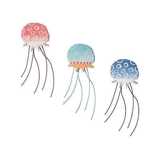 LOOM TREE Jellyfish Wall Sculpture Art Jellyfish Decor for Dining Room Restaurant Home Pink| Home D?©cor | Plaques & Signs