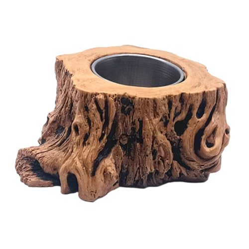 ATORSE® Tabletop Fire Pit Teapot Warmer Warm Flame Bow for Camping Kitchens Balconies B