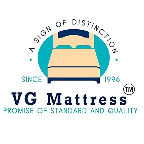 VG Mattress Organic Kapok Semal Silk Cotton Ilavam Panju Queen Size Mattress (Size: 6 x 5 ft /72 x 60 x 4 Inch) Multicolour.