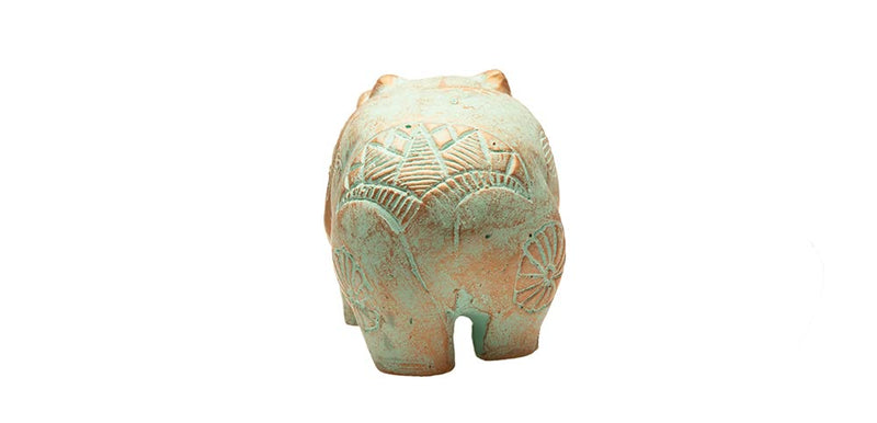 Discoveries Egyptian Imports Authentic Statue - Patina Finish - Hippo Goddess Taweret - 5.5" - Made in Egypt