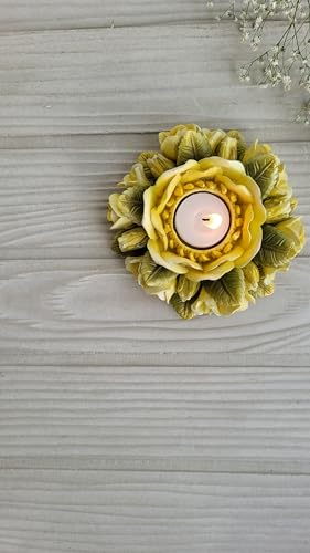 The Yellow-Rose Candle