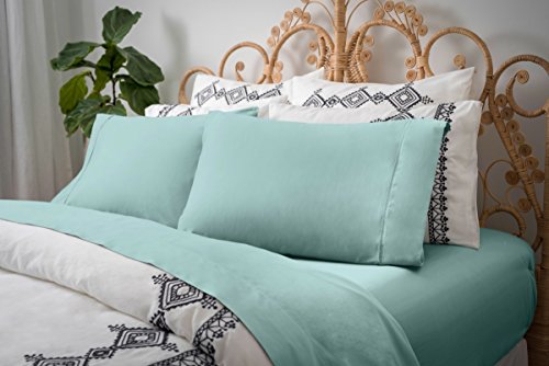 Magnolia ORGANICS Dream Collection Sheet Set - Twin, Clear Water