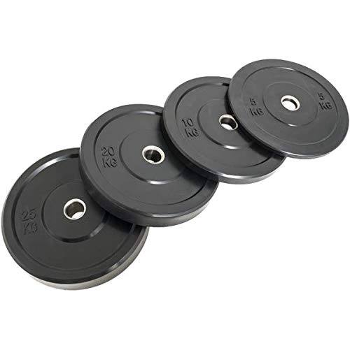 SANR Olympic weight plates,Rubber Coated Bumper Plates,(51 MM Hole, 2.5 Kg x 1 Pcs = Total Weight 2.5Kg)