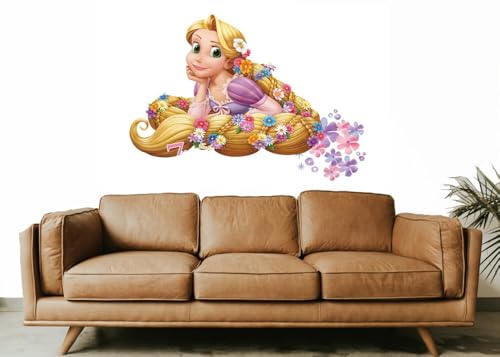 JVERF - Rapunzel| Wall Stickers for Kids