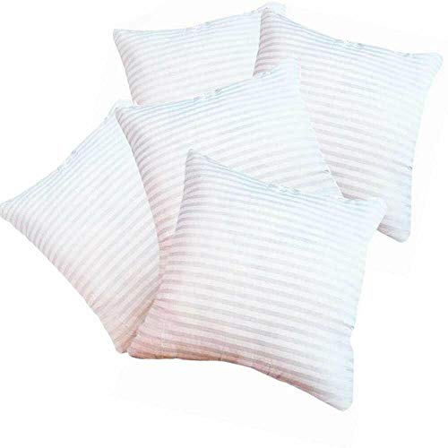 Payal Enterprises Pillow Quality Soft Bed Cushion, Fiber Filled, 16 inch X 16 inch Pack of 2