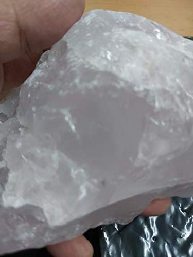 CrystalXpress Rose Quartz raw Stone, 795 GMS