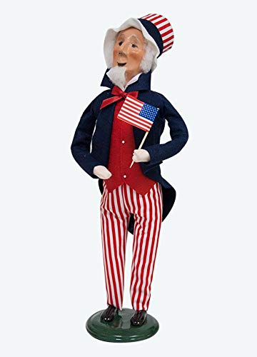 Byers' Choice Uncle Sam Caroler Figurine