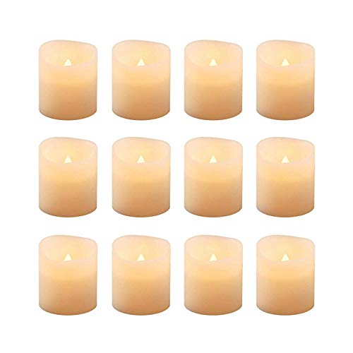 DeoDap Plastic Tea Light, Pack of 12