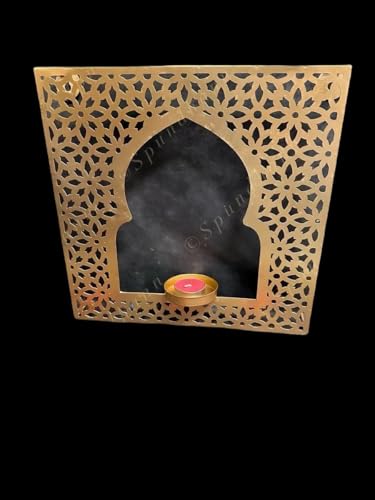 Square Designer Jharokha Wall Hanging Tea Light Wall Decor