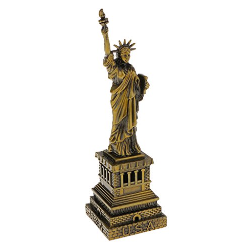 15cm The Statue of Liberty Model Figurine Model Metal Crafts for Home Decor