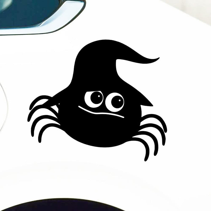 GADGETS WRAP Vinyl Wall Decal Sticker Cartoon Spiders Wear Wizard Hats Decal