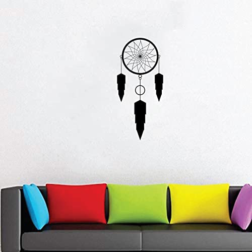 VVWV Dream Catcher Wall Stickers for Living Kids Girls Boys Bedroom Home & Kitchen Hall Wall Vinyl Decor L x H 40 x 80 Cms