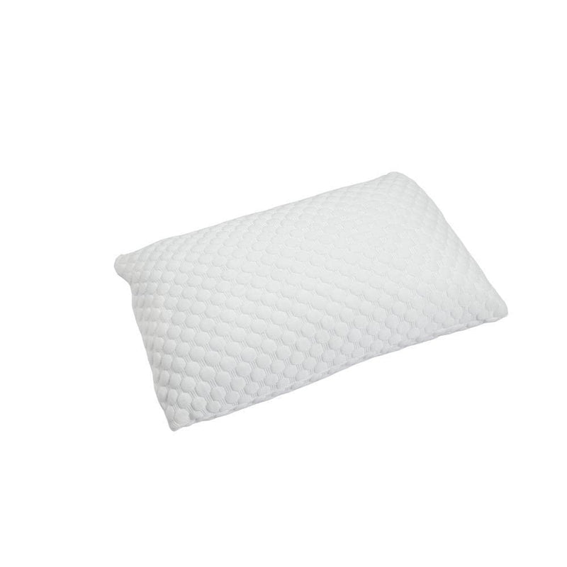 Springwel Tru Cloud Shredded Foam Pillow with Machine Washable Knitted Fabric Cover (White,43 * 68.6)