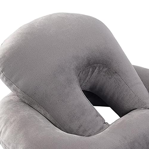 CALANDIS® Memory Foam Explosions Octopus Nap Pillow Support for Office Travelling Desk Gray | 1Xnap Pillow