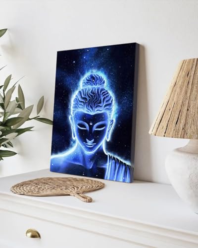 GADGETS WRAP Canvas Gallery Wrap Framed for Home Office Studio Living Room Decoration (9x11inch) - Sky Buddha