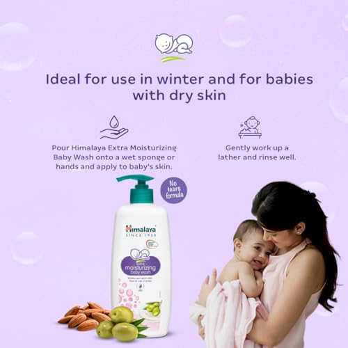 Himalaya Extra Moisturizing Baby Wash, 400 ml