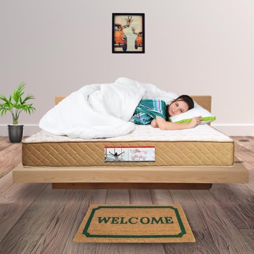 COCOFOAM Bonnel Spring Orthopedic Mattress for Superior Back Care (78x72x6)