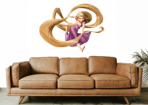 JVERF - Rapunzel| Wall Stickers for Kids