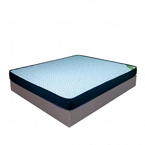 Sleepfresh Flexigold Plus Bonded Foam 6 Inch Dual Comfort Queen Size Mattress for Double Bed (72x60x6 Inches)