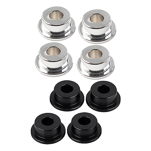 CALANDIS™ 4Pcs Handlebar Riser Bushings Replaces for Harley Sportster 1973-2017 Black | Risers | Handlebars, Grips Levers | Motorcycle Parts