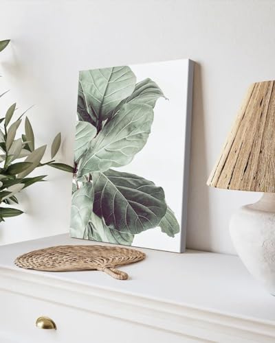 GADGETS WRAP Canvas Gallery Wrap Framed for Home Office Studio Living Room Decoration (9x11inch) - Fiddle Fig III