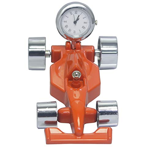 Aadya Crafts Table Top car Watch Orange