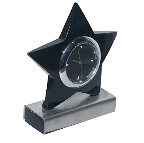 Aadya Crafts Table Top Black Star Watch