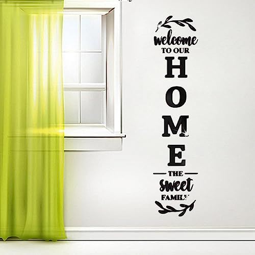 UJEAVETTE® 3D Mirror Wall Decals DIY Window Cling Stickers for Kitchen Restroom Bedroom Black