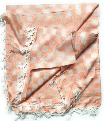 SHISHIR Handloom Bhagalpuri Cotton Design Chadar Topsheet Odhne Wali Chadar Thin Layer Blanket Ideal for Coastal States & for A/C and Fan