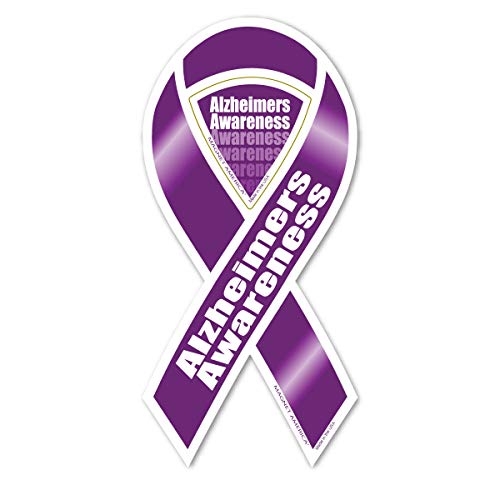 Alzheimer's Awareness 2-in-1 Ribbon Magnet