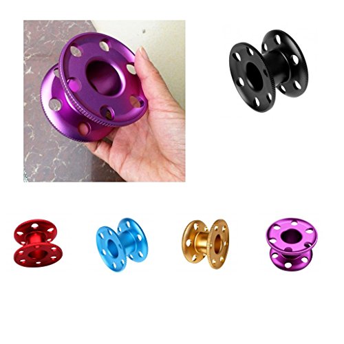 bnf® Aluminum Alloy Scuba Diving Finger Spool Dive Reel Guide Line - Scuba Dive Free Diving Snorkeling Equipment | Water Sports | Scuba & Snorkeling | Other Scuba & Snorkeling