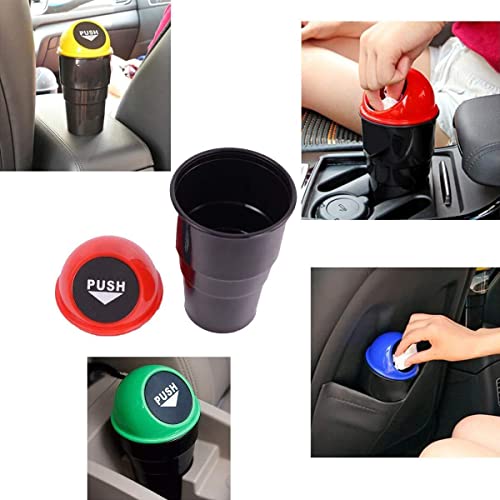 PRESTIGEUM Car Dustbin/Mini Car Trash Bin/Car Ashtray