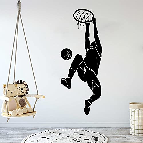 GADGETS WRAP Vinyl Decal Sticker Large Slam Dunk Basketball (Item Finish Size : 142cm x 56cm)