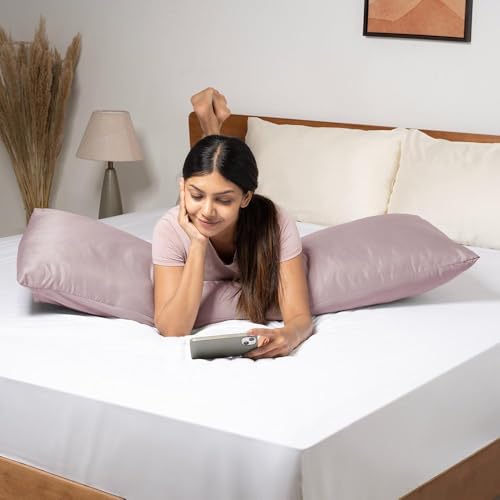 Wakefit Cuddle Pillow - Woodrose